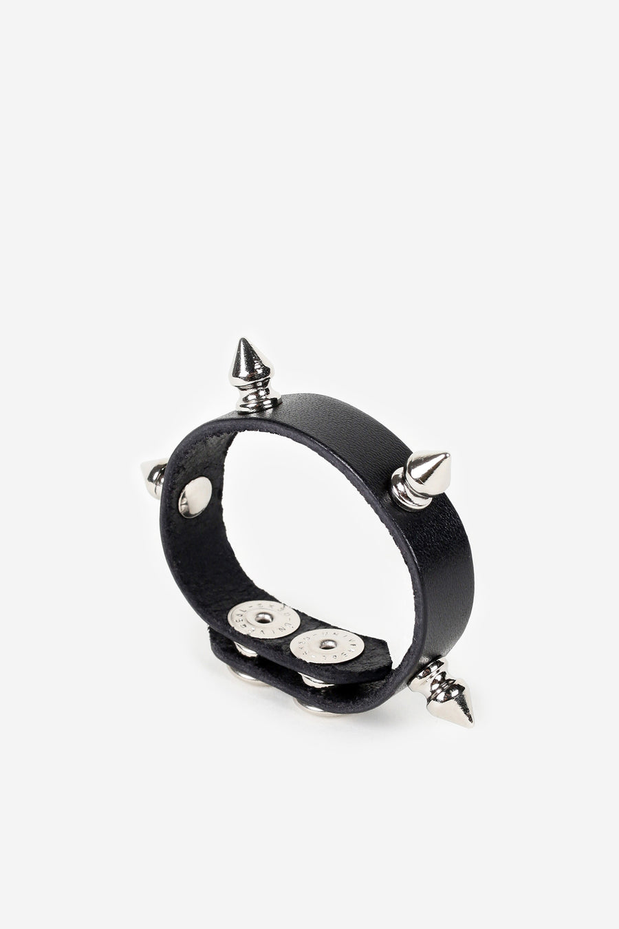 Sid Studded Leather Bracelet - JAKIMAC
 - 1