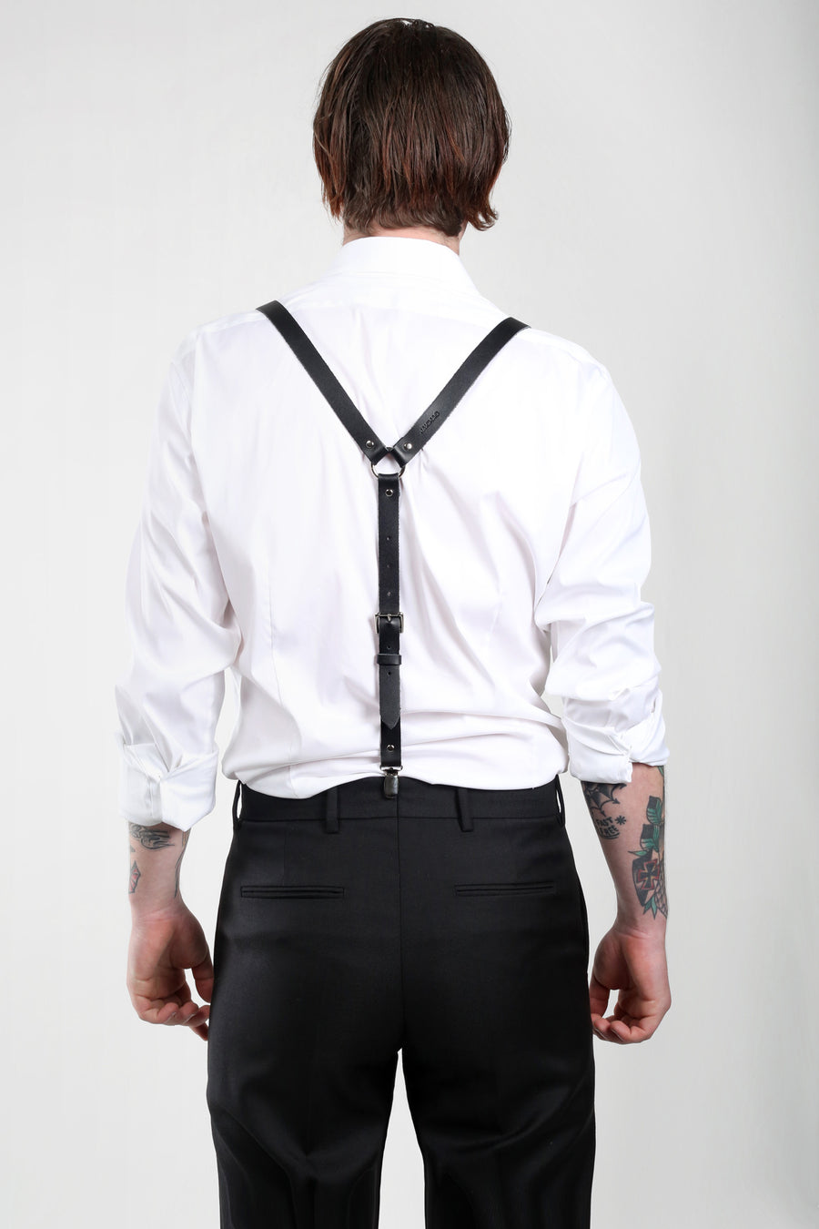 NYX Leather Suspenders - JAKIMAC
 - 2