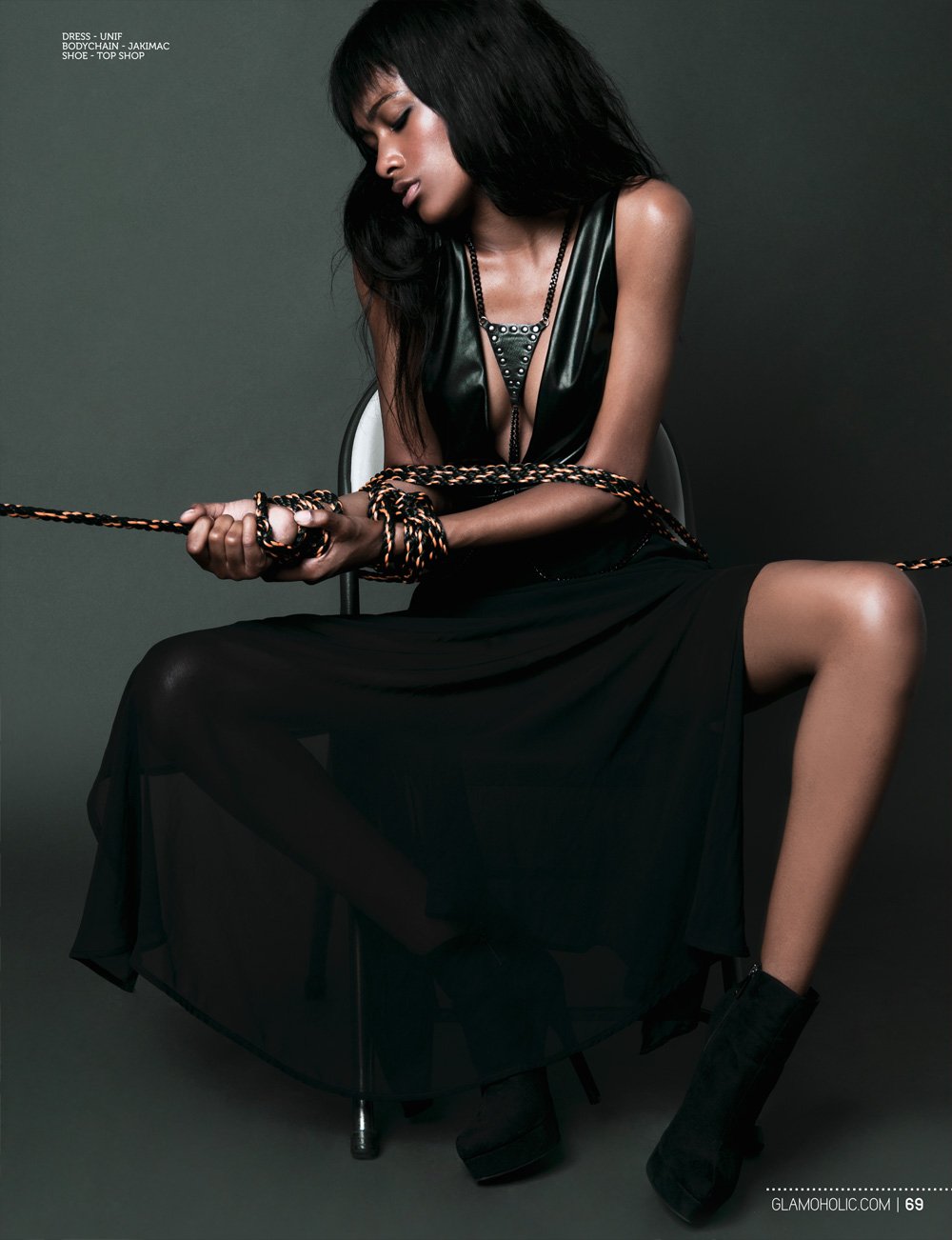 Glamoholics Magazine: Don't Panic Editorial