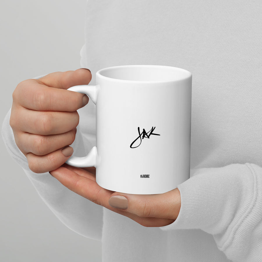 Keep Fucking Going White Mug