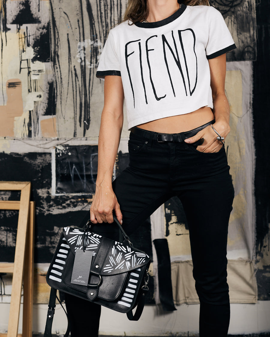 fiend cropped tee.