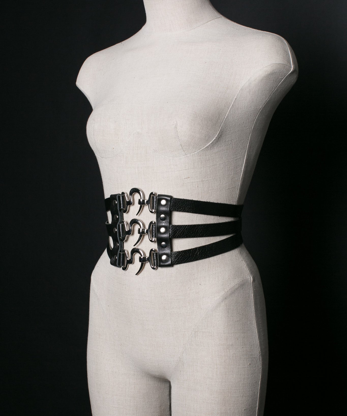 Corset Eyehook Belt - JAKIMAC
 - 1