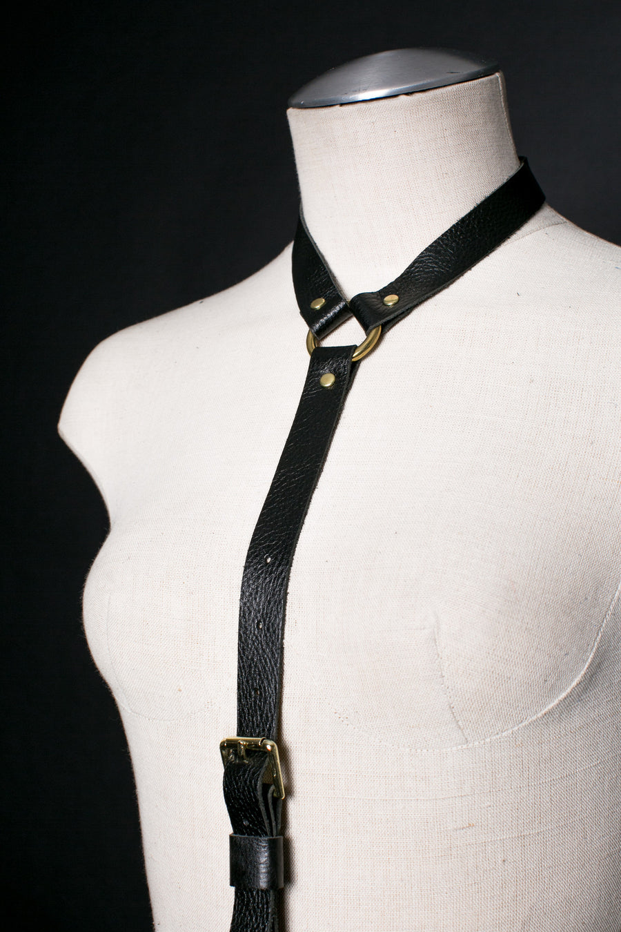 Dessa Leather Harness Belt - JAKIMAC
 - 4