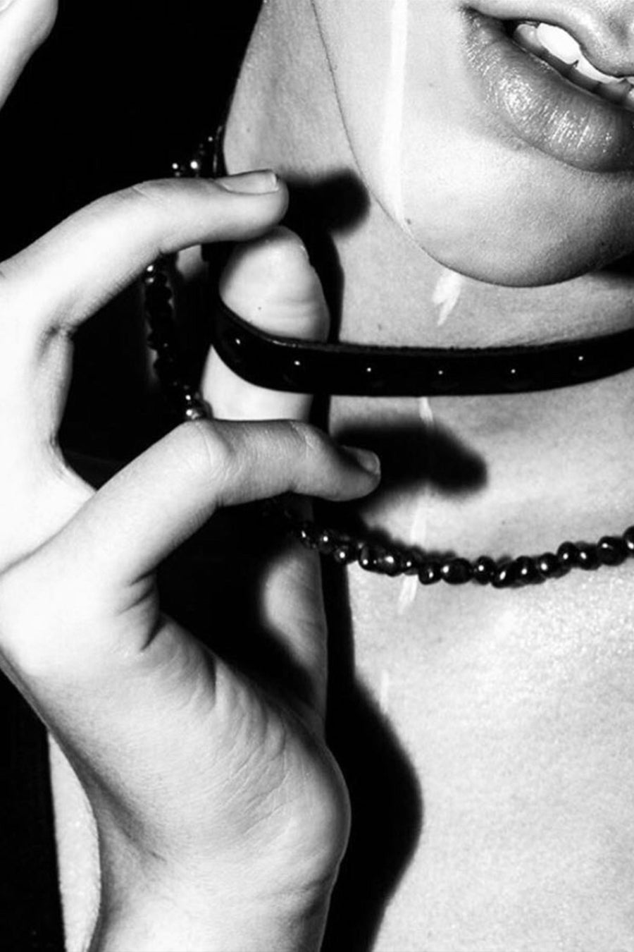 sheena studded choker necklace.