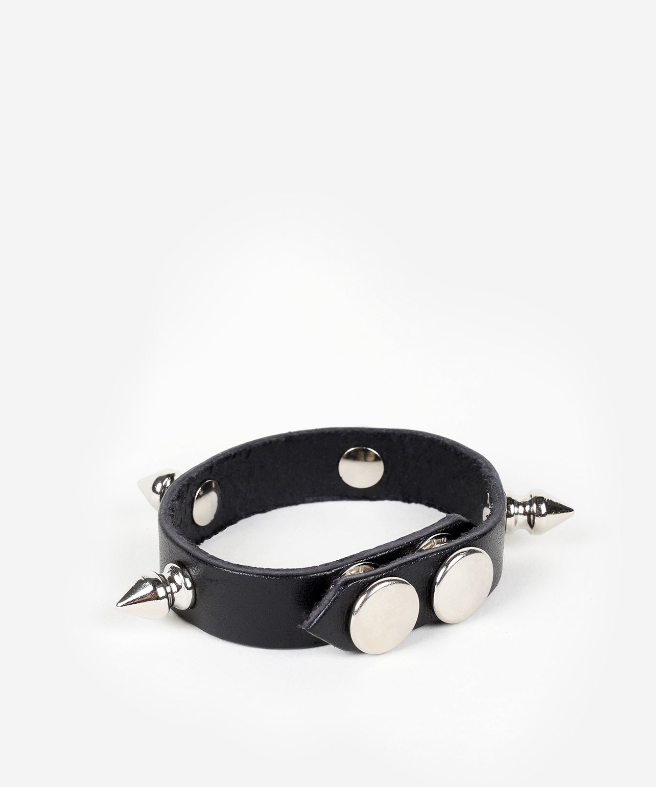 Sid Studded Leather Bracelet - JAKIMAC
 - 2