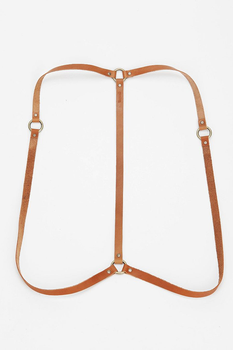 Simple Drape Harness in Tan/Brass - JAKIMAC
 - 5