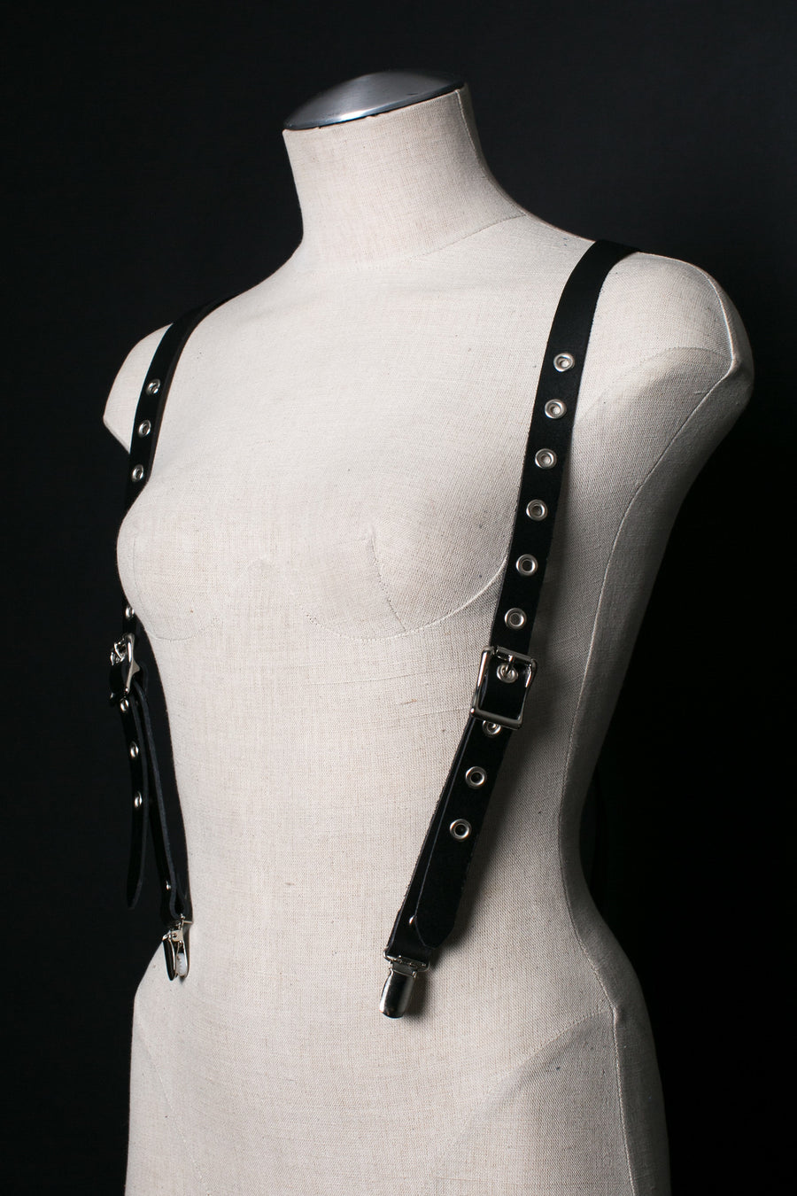 *NEW* Titania Leather Suspenders - JAKIMAC
 - 1