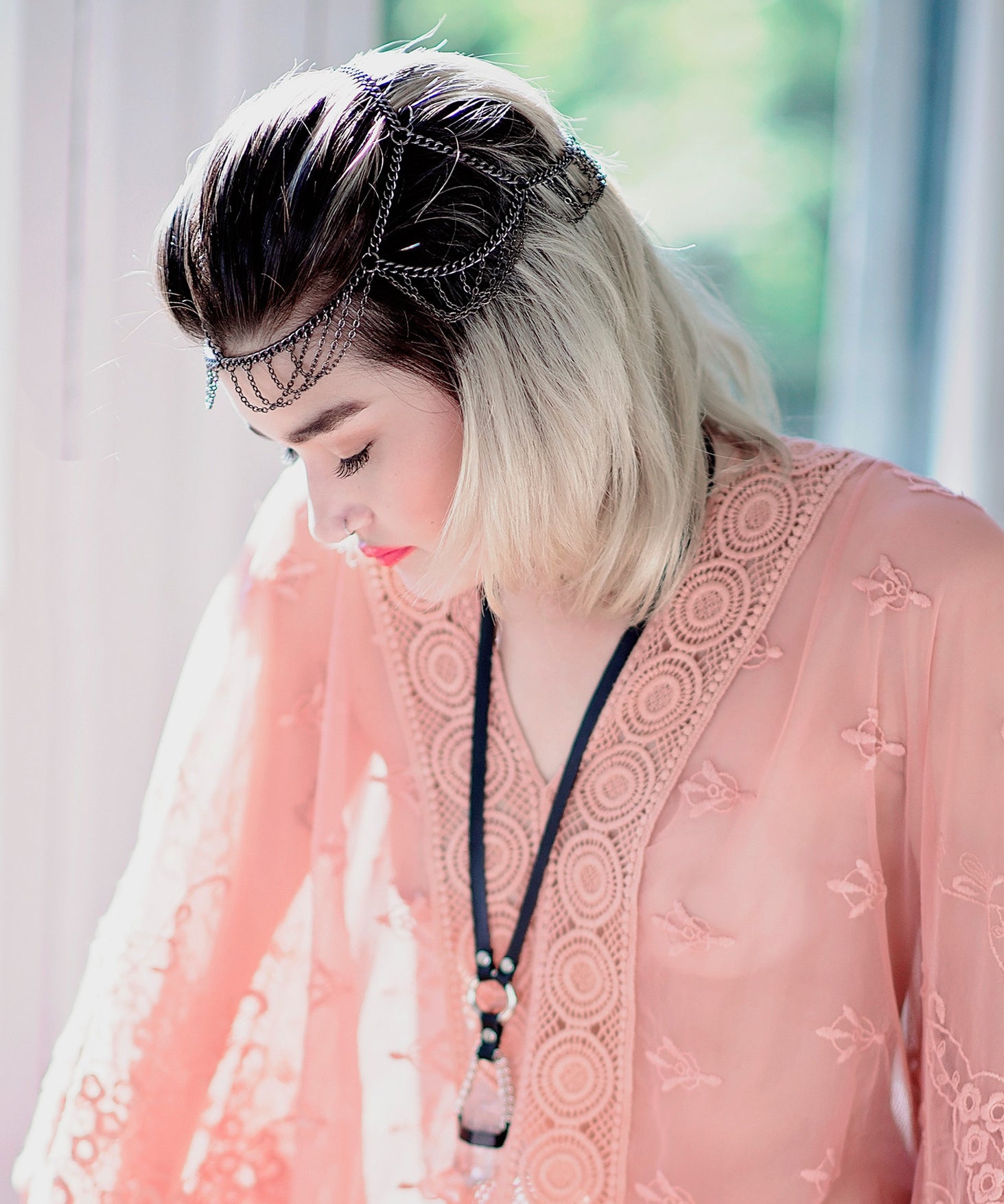 Rhapsody Chain Headpiece - JAKIMAC
 - 2