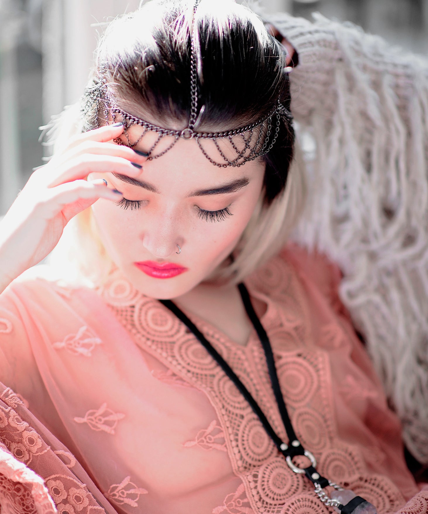 Rhapsody Chain Headpiece - JAKIMAC
 - 1