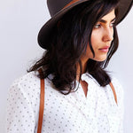 Simple Drape Harness in Tan/Brass - JAKIMAC
 - 4